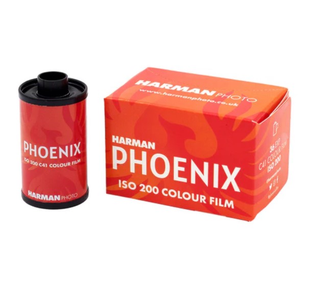 Harman Photo Phoenix 200 Color Negative 35mm Film, 36 Exposure